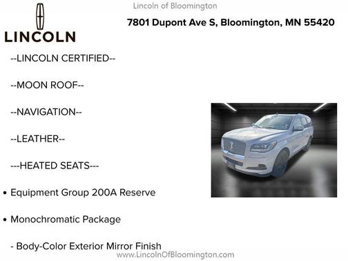 2024 Lincoln Navigator Reserve