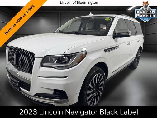 PRISTINE WHITE METALLIC 3C 2023 Lincoln Navigator Black Label