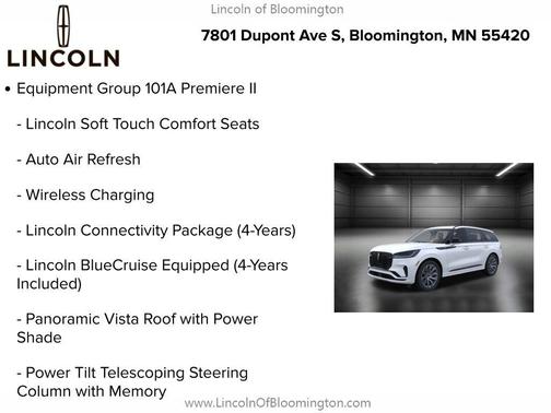 2026 Lincoln Aviator Premiere