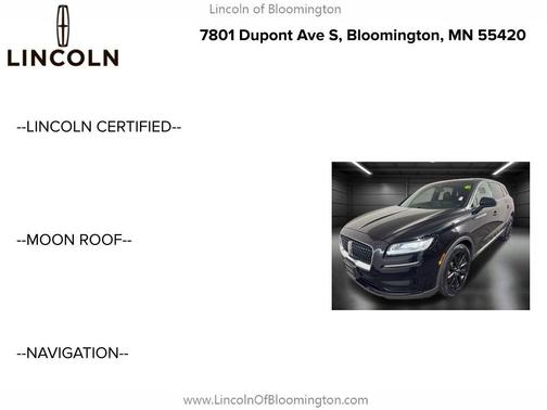 2021 Lincoln Nautilus Reserve