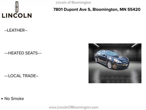 2012 Subaru Legacy Limited