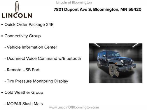 2017 Jeep Wrangler Unlimited Rubicon