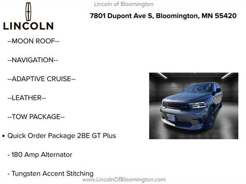 2021 Dodge Durango GT Plus