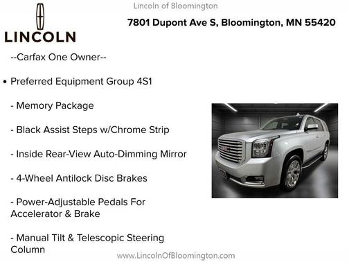 2020 GMC Yukon SLT Standard Edition