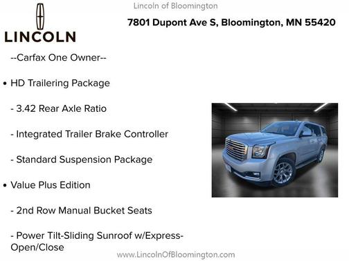 2020 GMC Yukon SLT Standard Edition