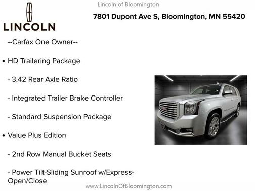 2020 GMC Yukon SLT Standard Edition