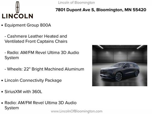 2026 Lincoln Nautilus Black Label