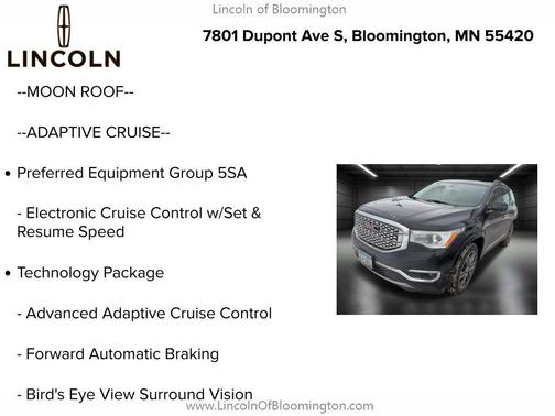 2019 GMC Acadia Denali