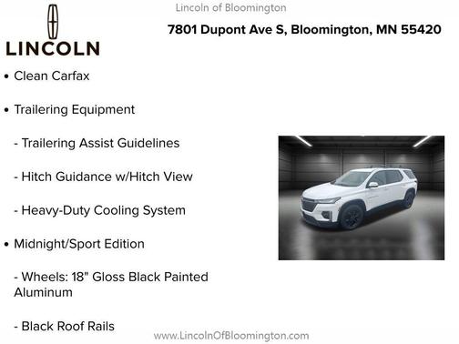 2022 Chevrolet Traverse LT Leather