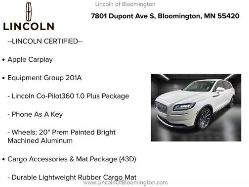 2023 Lincoln Nautilus Reserve