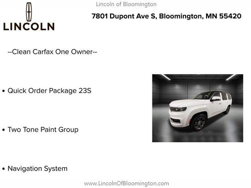 2022 Jeep Grand Wagoneer Series I 4x4