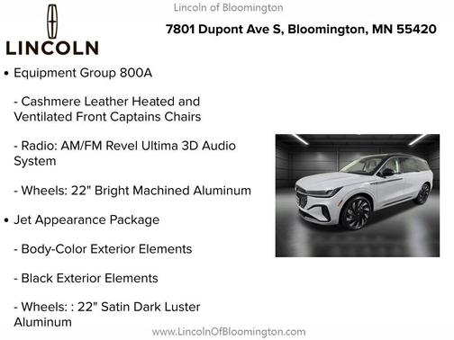 2026 Lincoln Nautilus Black Label