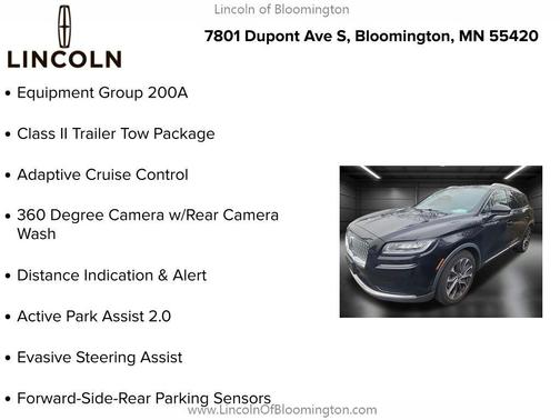 2022 Lincoln Nautilus Reserve