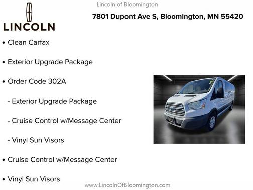 2016 Ford Transit-350 XLT