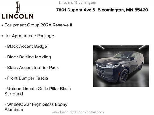 2025 Lincoln Navigator Reserve