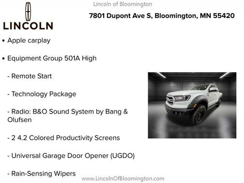 2022 Ford Ranger LARIAT