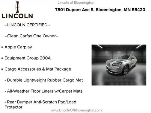 2023 Lincoln Nautilus Reserve