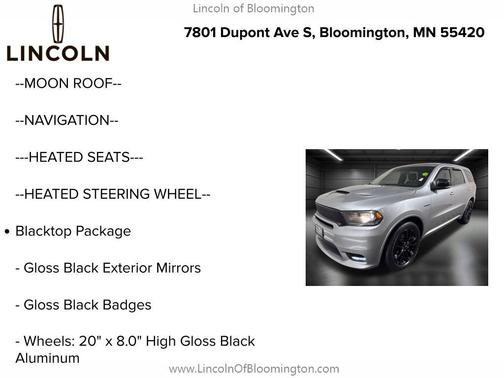2020 Dodge Durango R/T AWD