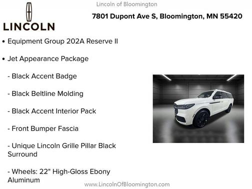 2025 Lincoln Navigator Reserve
