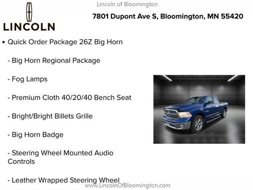 2015 RAM 1500 Big Horn