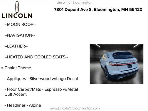 2021 Lincoln Nautilus Black Label