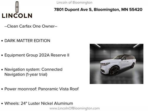 2025 Lincoln Navigator Reserve