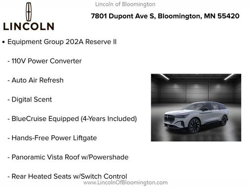 2026 Lincoln Nautilus Reserve