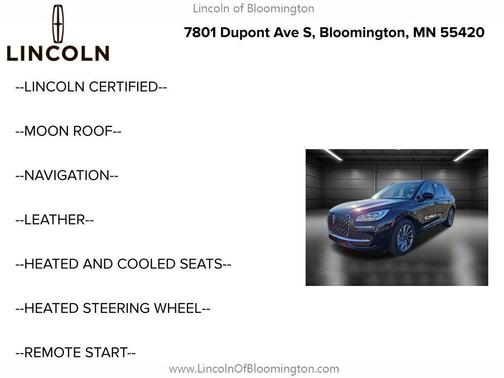 2025 Lincoln Corsair Grand Touring