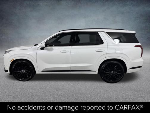 Hyper White 2024 Hyundai PALISADE Calligraphy Night Edition