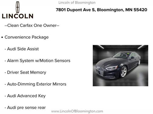 2019 Audi A5 45 Premium