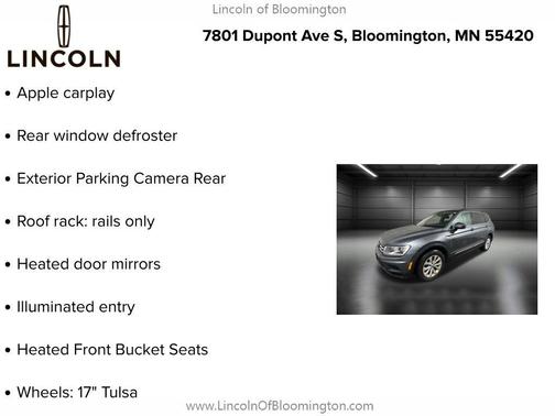 2018 Volkswagen Tiguan 2.0T SE 4MOTION