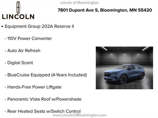 2025 Lincoln Nautilus Reserve