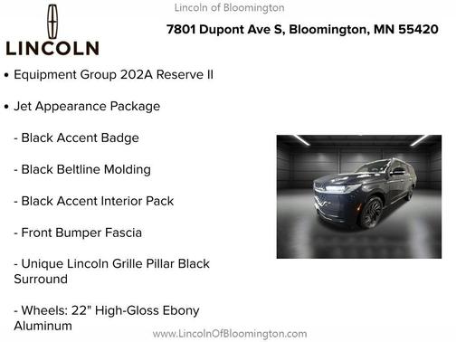 2025 Lincoln Navigator Reserve