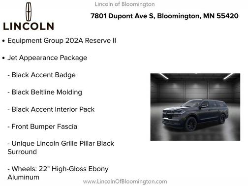 2025 Lincoln Navigator Reserve