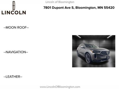 2024 Acura RDX A-Spec Advance Package