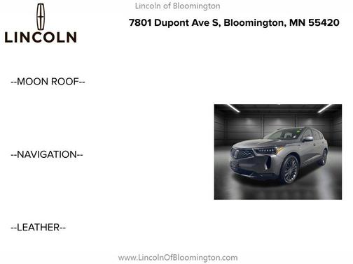 2024 Acura RDX A-Spec Advance Package