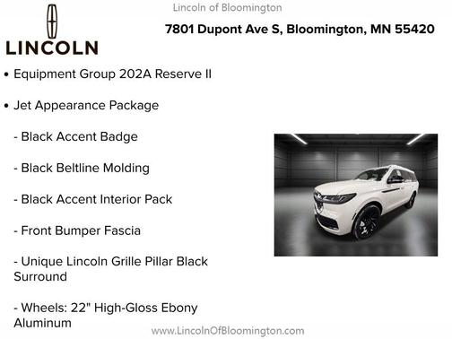 2025 Lincoln Navigator Reserve