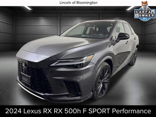 Cloudburst Gray 2024 Lexus RX 500h F SPORT Performance