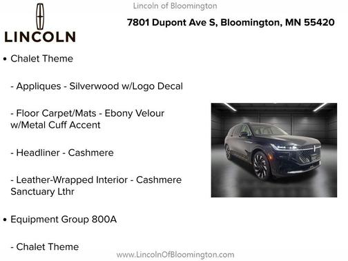 2024 Lincoln Nautilus Black Label