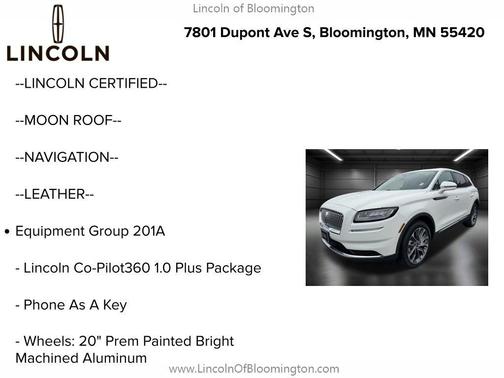 2023 Lincoln Nautilus Reserve