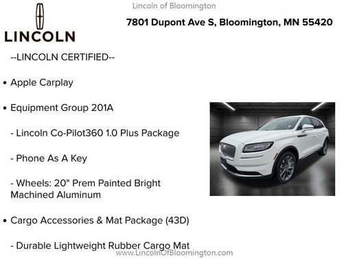 2023 Lincoln Nautilus Reserve