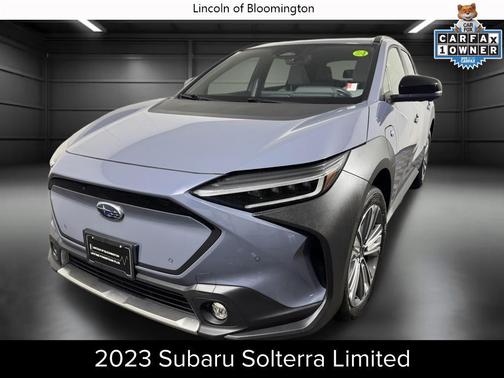 Harbor Mist Gray Pearl 2023 Subaru Solterra Limited
