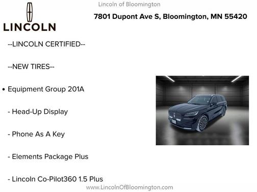 2022 Lincoln Aviator Reserve AWD
