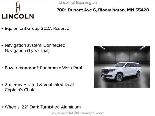 2025 Lincoln Navigator Reserve