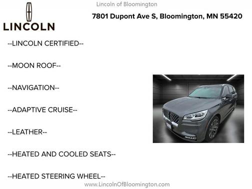 2023 Lincoln Aviator Black Label Grand Touring AWD