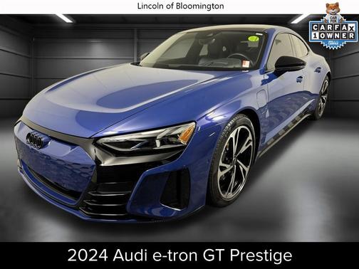 Ascari Blue Metallic 2024 Audi e-tron GT Prestige quattro