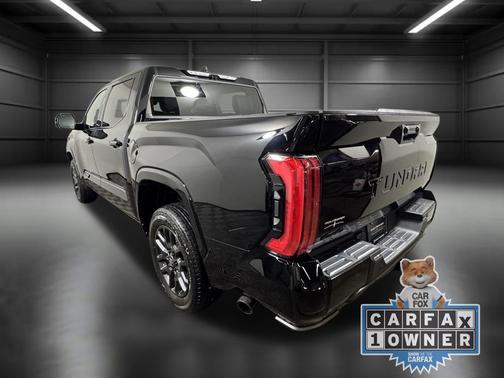 Midnight Black Metallic 2025 Toyota Tundra Platinum