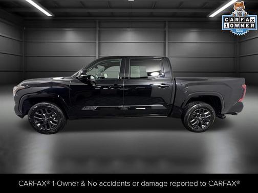 Midnight Black Metallic 2025 Toyota Tundra Platinum