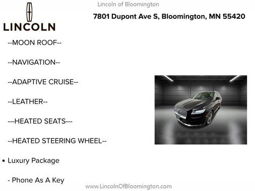 2023 Lincoln Nautilus Reserve