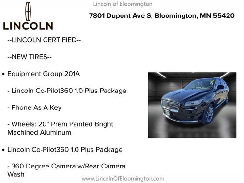 2022 Lincoln Nautilus Reserve